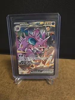 2025 Pokemon Team Rockets Nidoking EX 233/182 Destined Rivals SIR NM/M - Image 1