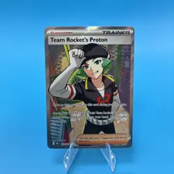 The Pokemon Company Team Rocket's Proton 227/182 Full Art Holo UR ENG - Image 1