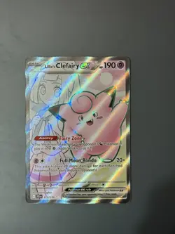 Lillie's Clefairy EX Full Art 173/159 JTG: Journey Together NM Pokemon TCG 2025 - Image 1