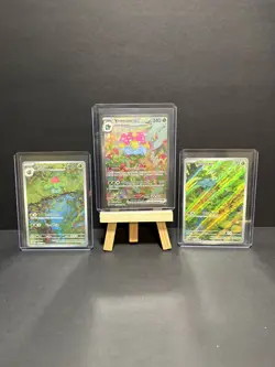 Pokemon SV:151 Bulbasaur 166/165, Ivysaur 167/165, & Venusaur Ex 198/165 - Image 1