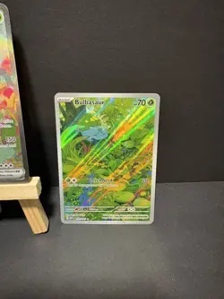 Pokemon SV:151 Bulbasaur 166/165, Ivysaur 167/165, & Venusaur Ex 198/165 - Image 4