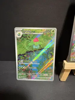 Pokemon SV:151 Bulbasaur 166/165, Ivysaur 167/165, & Venusaur Ex 198/165 - Image 5
