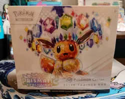 Pokemon TCG Prismatic Evolutions Pokemon Center Elite Trainer Box ETB Sealed - Image 1