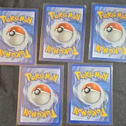 Nintendo Pokemon TCG Scarlet & Violet English Holo Full Art 5-Card Lot Ludicolo - Image 2