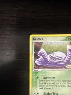 Pokemon TCG Grimer EX Legend Maker 54/92 Reverse Holo Stamped 2006 LP Excellent - Image 3