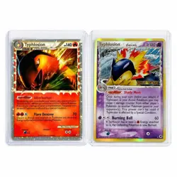 Pokemon TCG Typhlosion Holo 2-Card Lot Stamped 12/101 Reverse Holo & HGSS09 - Image 1