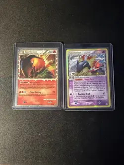 Pokemon TCG Typhlosion Holo 2-Card Lot Stamped 12/101 Reverse Holo & HGSS09 - Image 2