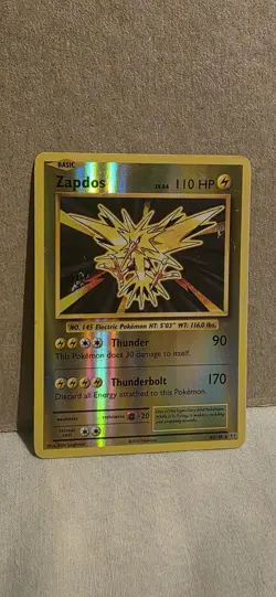 Pokemon TCG - Zapdos - 42/108 - Evolutions Reverse Holo Card - Image 1