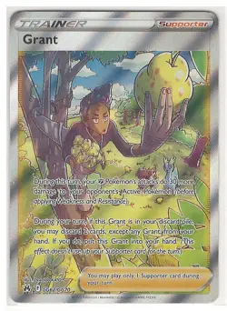 Pokemon Grant GG62/GG70 SWSH: Crown Zenith: Galarian Gallery Full Art Holo - Image 1