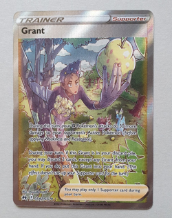 Grant GG62/GG70 Ultra Rare Crown Zenith Galarian Gallery Pokemon Holo Near Mint - Image 1