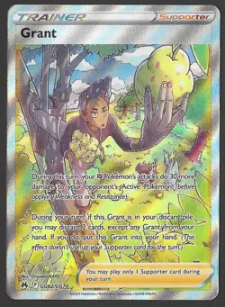 Grant GG62/GG70 Ultra Rare - Crown Zenith Galarian Gallery - Pokemon TCG - NM/LP - Image 1