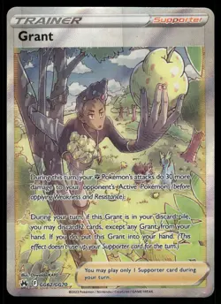 Grant GG62/GG70 Ultra Rare Crown Zenith Galarian Gallery Pokemon Near Mint - Image 1