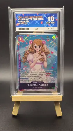 One Piece - Charlotte Pudding A Fist of Divine Speed OP11-070 - Alt Art - ACE 10 - Image 1