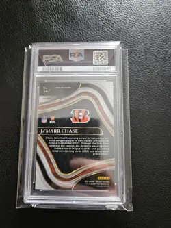 JA'MARR CHASE 2021 SELECT FIELD LEVEL RC PSA 10 RARE GEM MINT - Image 2