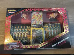 Pokemon TCG: Crown Zenith Premium Figure Collection Shiny Zamazenta - Image 1