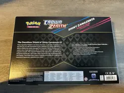 Pokemon TCG: Crown Zenith Premium Figure Collection Shiny Zamazenta - Image 2