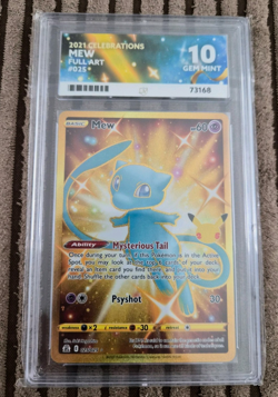 The Pokemon Company Mew 025/025 Celebrations Secret Rare Holo Ace 10 - Image 1