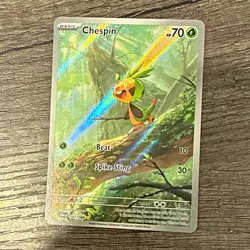 The Pokemon Company Chespin 087/146 XY Reverse Holo ENG 2013 - Image 1
