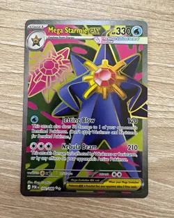 Pokemon TCG Mega Starmie Ex 102/088 Full Art - Image 1