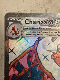 The Pokemon Company Charizard ex SVP 056 Promo Full Art Holo 330 HP Card - Image 2