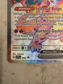 The Pokemon Company Charizard ex SVP 056 Promo Full Art Holo 330 HP Card - Image 5
