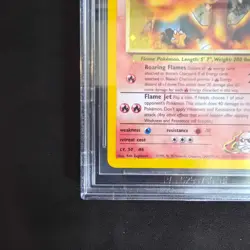 2000 Blaine's Charizard 02/132 Gym Challenge CORRECTED SYMBOL Pokemon ENG BGS 9 - Image 4