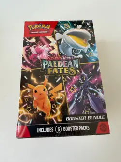 Pokemon TCG Scarlet & Violet Paldean Fates Booster Bundle NEW & SEALED 6 Packs - Image 1