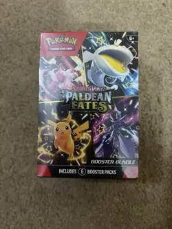 Pokemon TCG Paldean Fates Booster Bundle Sealed - Image 1