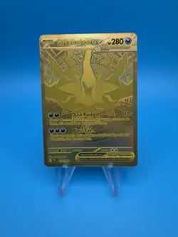 Pokemon TCG Mega Darkrai ex 120/084: ME05 Pitch Black Gold Mega Hyper Rare - Image 1