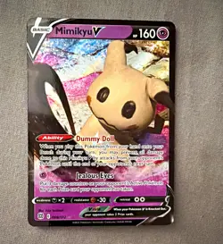 The Pokemon Company Pokemon TCG Mimikyu V 068/172 Brilliant Stars UR Holo EN - Image 1