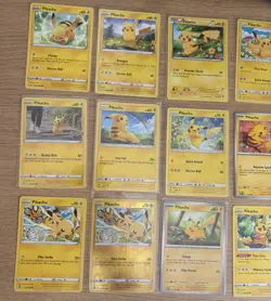 15 Pikachu Pokemon Cards Bundle Reverse Holo Mixed Sets Collection Job Lot - Image 2