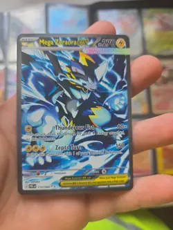 Pokemon TCG Mega Zeraora ex 114/084 PITCH BLACK English - Image 1