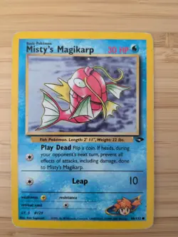 Pokemon TCG Magikarp Card Misty's Gym Challenge 88/132 - Image 1