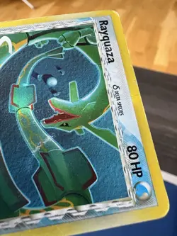 Pokemon TCG Rayquaza Delta Species Holo 16/110 Water Type HEAVY PLAY - Image 3