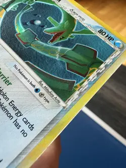 Pokemon TCG Rayquaza Delta Species Holo 16/110 Water Type HEAVY PLAY - Image 4