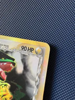 Pokemon TCG Rayquaza Holo Delta Species 13/113 Electric Type HEAVY PLAY - Image 4