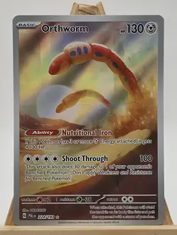 Pokemon TCG Orthworm 224/193 Illustration Rare IR Paldea Evolved Near Mint - Image 1