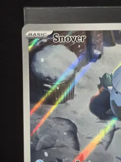 Pokemon Snover 140/132 Mega Evolution Illustration Rare Holo Near Mint - Image 5