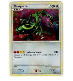 Pokemon TCG Rayquaza Holo Rare Card Call of Legends Series 20/95 - Image 1