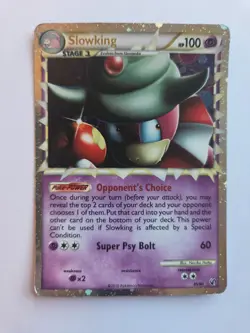 Pokemon TCG Slowking Prime Undaunted Holo Card 85/90 - Image 1
