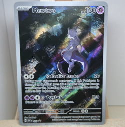 Mewtwo SV Black Star Promo 052 Holo English Pokemon - Image 1