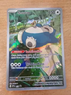 Snorlax 051 Sv: Scarlet & Violet Promo Cards Holo - Image 1