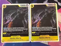 Bandai One Piece Card Game OP-14 Gecko Moria OP14-104 Character Special EN x2 - Image 1