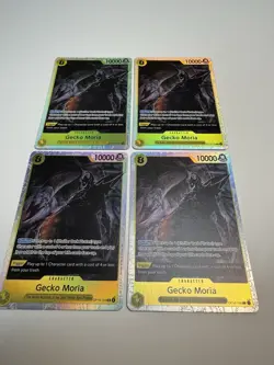 OP14-104 SR Gecko Moria Playset ( X4 Cards) One Piece TCG - Image 1