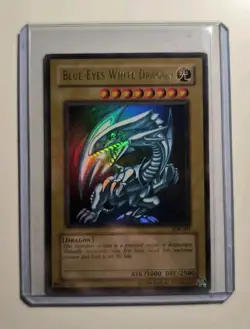 Blue-Eyes White Dragon SDK-001 Ultra Rare Unlimited Edition PL/MP Yugioh S - Image 1