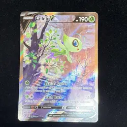 Pokemon TCG Celebi V Alternate Full Art Holo Ultra Rare 245/264 EN 190 HP - Image 2