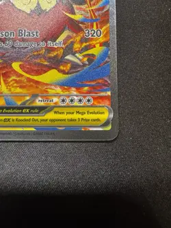 Pokemon Mega Emboar EX SIR 273/217 Ascended Heroes Special Illustration Rare - Image 4