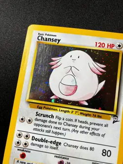 Chansey - Base set 2 Holo - 3/130 - Pokemon - MP - Image 2