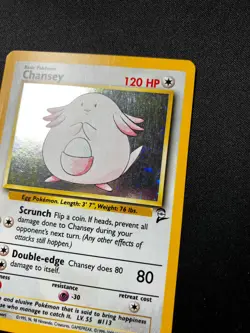 Chansey - Base set 2 Holo - 3/130 - Pokemon - MP - Image 3