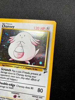 Chansey - Base set 2 Holo - 3/130 - Pokemon - MP - Image 4